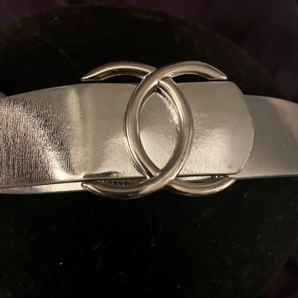 Chanel silver belt - Picture 9 of 11